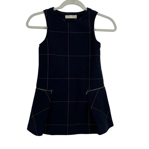 Zara Other - Zara Girls Casual Collection Plaid Sleeveless Dress Sz 6/7